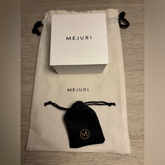 Mejuri Layered Aquamarine Necklace - Sterling Silver - Picture 5 of 10